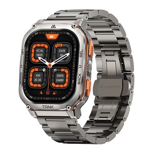2025년형 KOSPET TANK M3 Ultra GPS 스마트워치 남성용 방수 5ATM AMOLED AOD 480mAh 디지털 블루투스 통화 기능