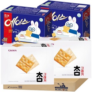 [블루존] 비스켓 세트 1280g (참크래커280g x2+에이스360g x2), 1개