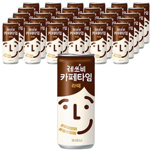 레쓰비 카페타임 라떼, 60개, 240ml