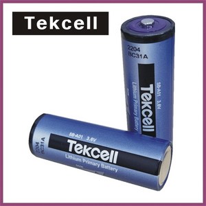 텍셀 TEKCELL SB-A01 3.6V 3650mAh 센코 가스누설 경보기 배터기 열량계 감지기 난방지시부 원격지시부 가스미터 배터리 LS17500 ER17500V XL-100F, 1개, 1개입