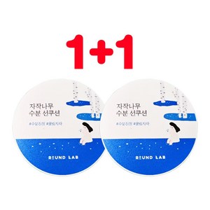 라운드랩 자작나무 수분 선쿠션, 15g, 2개