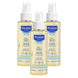 무스텔라 키즈 마사지오일, 100ml, 3개