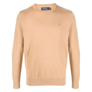 폴로랄프로렌 로고 자수 캐시미어 혼방 스웨터, 베이지계열, Standard S(KR 95)