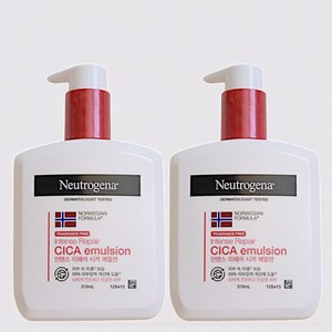 뉴트로지나 인텐스 리페어 시카 에멀젼 바디로션, 310ml, 2개