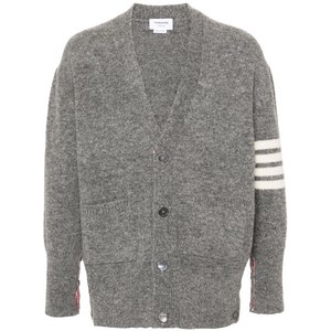 톰 브라운 4바 멜란지 울 가디건, 그레이계열, Numeric 3(KR 105)