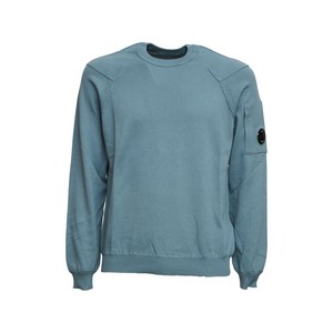 C.P.컴퍼니 크루 넥 렌즈 포켓 스웨터, 블루계열, Standard L(KR 105)