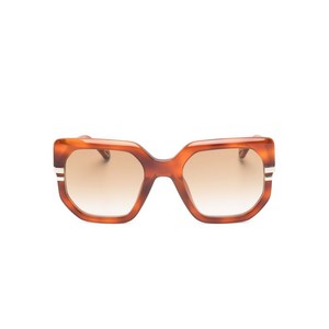 끌로에 기하학 프레임 선글라스