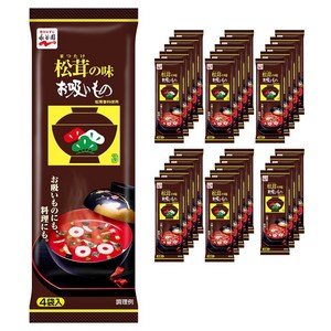 나가타니엔 송이버섯 맛 국 4개입 12g 30개, 30개