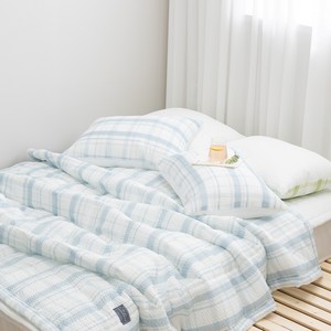 슬리안 먼지없는 시원한 시어서커 쿨 여름 차렵이불