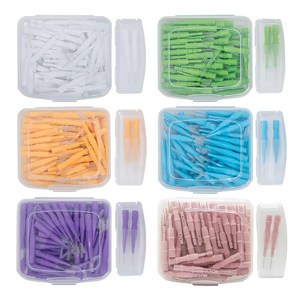 메디메이트 치간칫솔 i형 E-PACK 100P + 2P케이스, 0.4mm, 1개, 100개입
