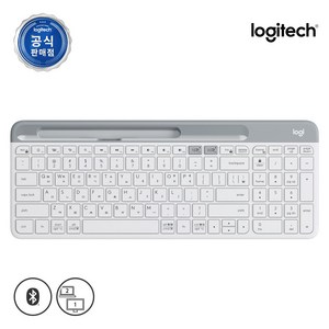 로지텍 코리아 K580 슬림 블루투스 무선 키보드 팬터그래프