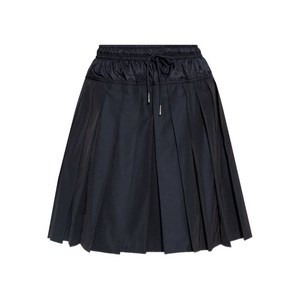 몽클레르 플리츠 드로스트링 스커트, 블루계열, Italy 42(KR 55)