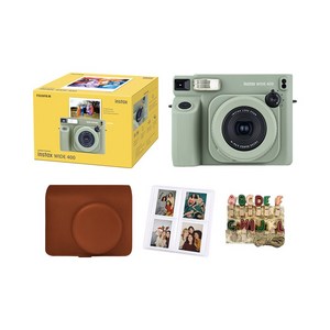 인스탁스 와이드400 가죽케이스 패키지 즉석카메라