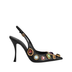 돌체앤가바나 슬링백 펌프스 105mm, Europe 38(KR 250), 블랙계열