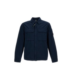 C.P.컴퍼니 체스트 포켓 셔츠, 블루계열, Standard S