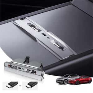 YZ 테슬라 콘솔 박스 어댑터 충전 2026 모델Y 주니퍼 프리미엄 악세사리