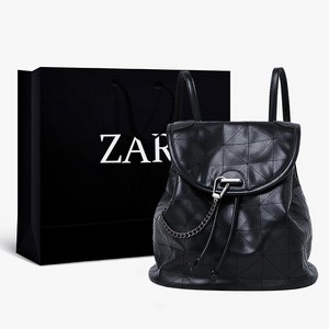 [100% 정품] ZARA 자라 스트링 백팩 대용량 책가방 퀼팅 여행가방