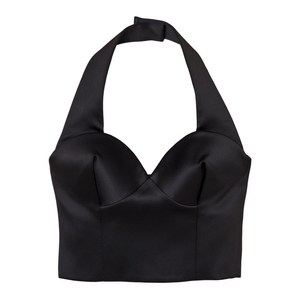 마크제이콥스 스컬프 홀터 넥 탑, 블랙계열, US 10