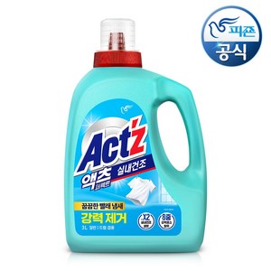 액츠 퍼펙트 실내건조 액상세제 본품, 3L, 1개