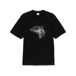 C.P.컴퍼니 반소매 티셔츠, 블랙계열, Standard M(KR 100)