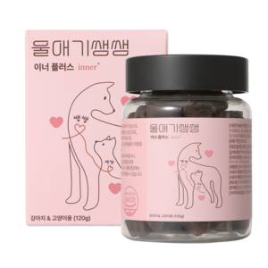 울애기쌩쌩 이너플러스 반려동물 종합영양제 기관지 심장 신장 간 케어