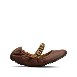 토즈 디 발레리나 슈즈, Europe 36.5(KR 235), 브라운계열