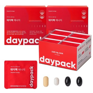 데이팩 멀티비타민 에너지 밀크씨슬+옥타코사놀+루테인+오메가3+17종, 30회분, 2개