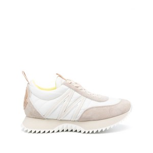 몽클레르 페이시 로고 패치 스니커즈, Europe 38.5(KR 248), 화이트계열+베이지계열