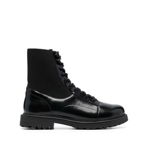 디젤 디젤 앨라배마 밴딩 패널 콤배트 부츠