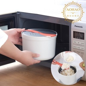 AOHAO 2L 전자레인지 저당밥솥