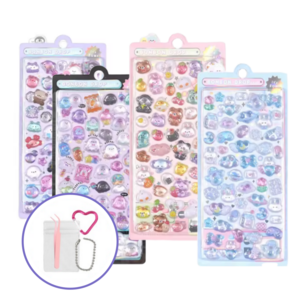 크랜브랑 DIY 다꾸 3D 입체 스티커, 4개