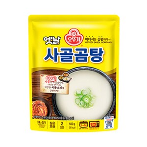 오뚜기옛날 사골곰탕 국물, 500g, 4개