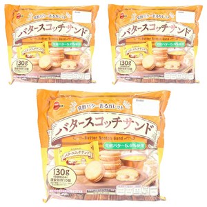 부르본 버터스코치 샌드, 130g, 3개