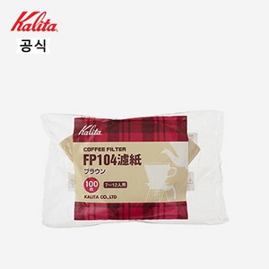 로프트샵 칼리타 FP104필터 100p-브라운, 브라운, 1, 1개