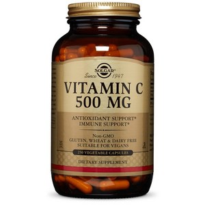 솔가 비타민 C 500mg 베지터블 캡슐, 250정, 1개