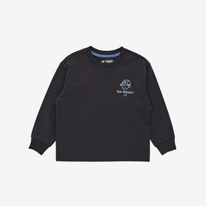 [국내매장정품] 뉴발란스키즈 일러스트 긴팔티셔츠 아동