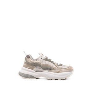 엠포리오아르마니 익스클루시브 프리 레더 스니커즈, Italy 39(KR 24.5-25), 베이지계열+그레이계열