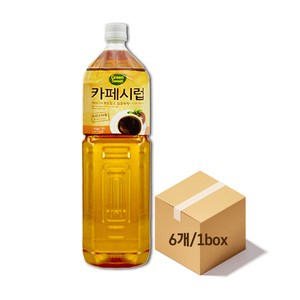 그린스위트 카페시럽, 1.5L, 6개