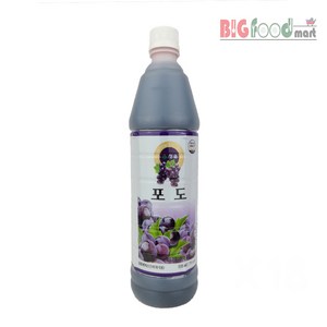 청솔 포도원액 835ml, 1개