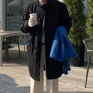 제타22 남성용 겨울 오버핏 롱 야상 파카 패딩 코트 점퍼 [1885]