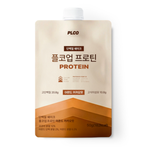 플코업 프로틴 아몬드카카오맛 단백질 쉐이크 파우치, 50g, 7개