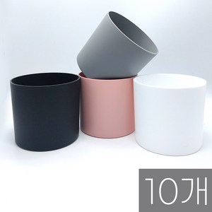 모두다 플라스틱화분 물구멍없는 꽃꽃이 화병 포트볼 10개, 포트볼(12cm)화이트(10개)