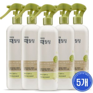 더페이스샵 보들보들 때 필링 바디스크럽, 500ml, 5개