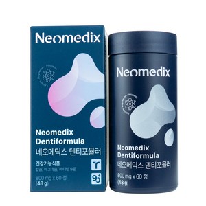 [공식판매처] 네오메딕스 덴티포뮬러 치아 뼈 건강 멀티 기능성 칼슘 영양제 60정 1개월, 60정, 1개