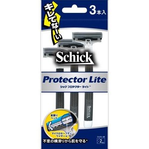 쉬크 프로텍터 라이트 일회용면도기, 3개입, 1개