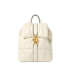 베르사체 클라이오 퀼팅 드로스트링 백팩