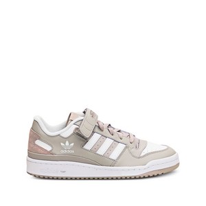 아디다스 포럼 로우 스트라이프 스니커즈, US men 11.5(KR 295), 그레이계열+화이트계열