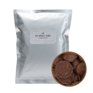 푸드길 르본 밀크 코팅 컴파운드 초콜릿, 1kg, 1개