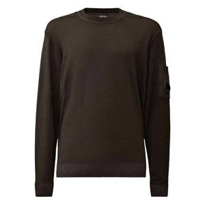 C.P.컴퍼니 렌즈 디테일 스웨트셔츠, 브라운계열, Standard XXL