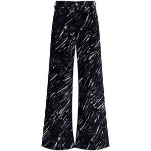 마르니 그래픽 프린트 와이드 팬츠